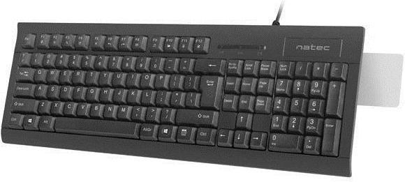 Produktbild Genesis NATEC keyboard with ID Card Reader Moray (Eng. Int., Kabelgebunden)