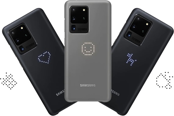 Actual product image Samsung LED Back Cover (Samsung Galaxy S20 Ultra 5G)