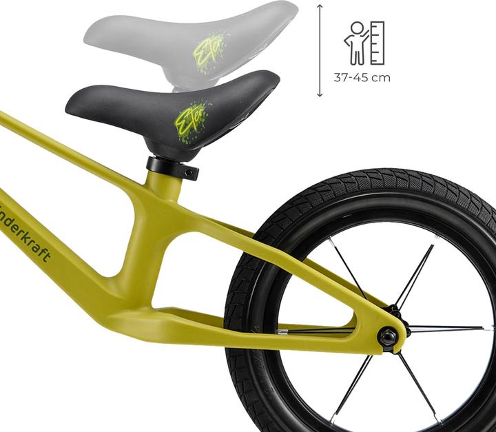 Produktbild KinderKraft balance bike ETER LIME