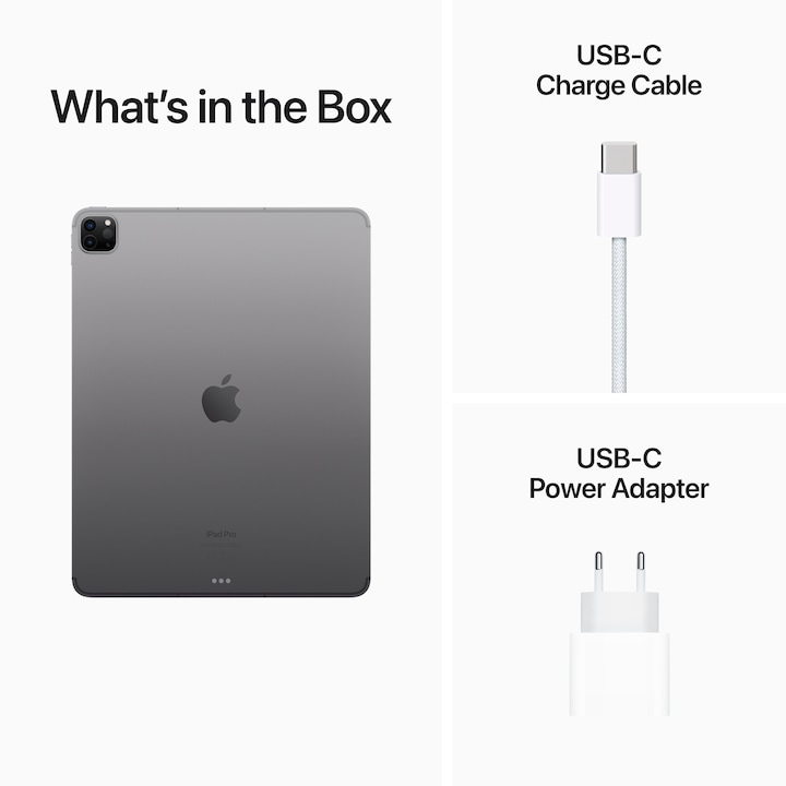 Produktbild Apple iPad Pro 2022 (6. Gen) (5G, 12.90", 1000 GB, Space Gray)
