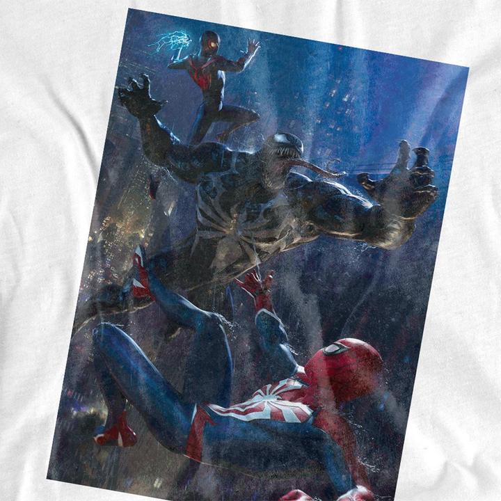 Image du produit Spider-Man 2 - T-shirt GAMERVERSE CITY FIGHT - Adulte (L)
