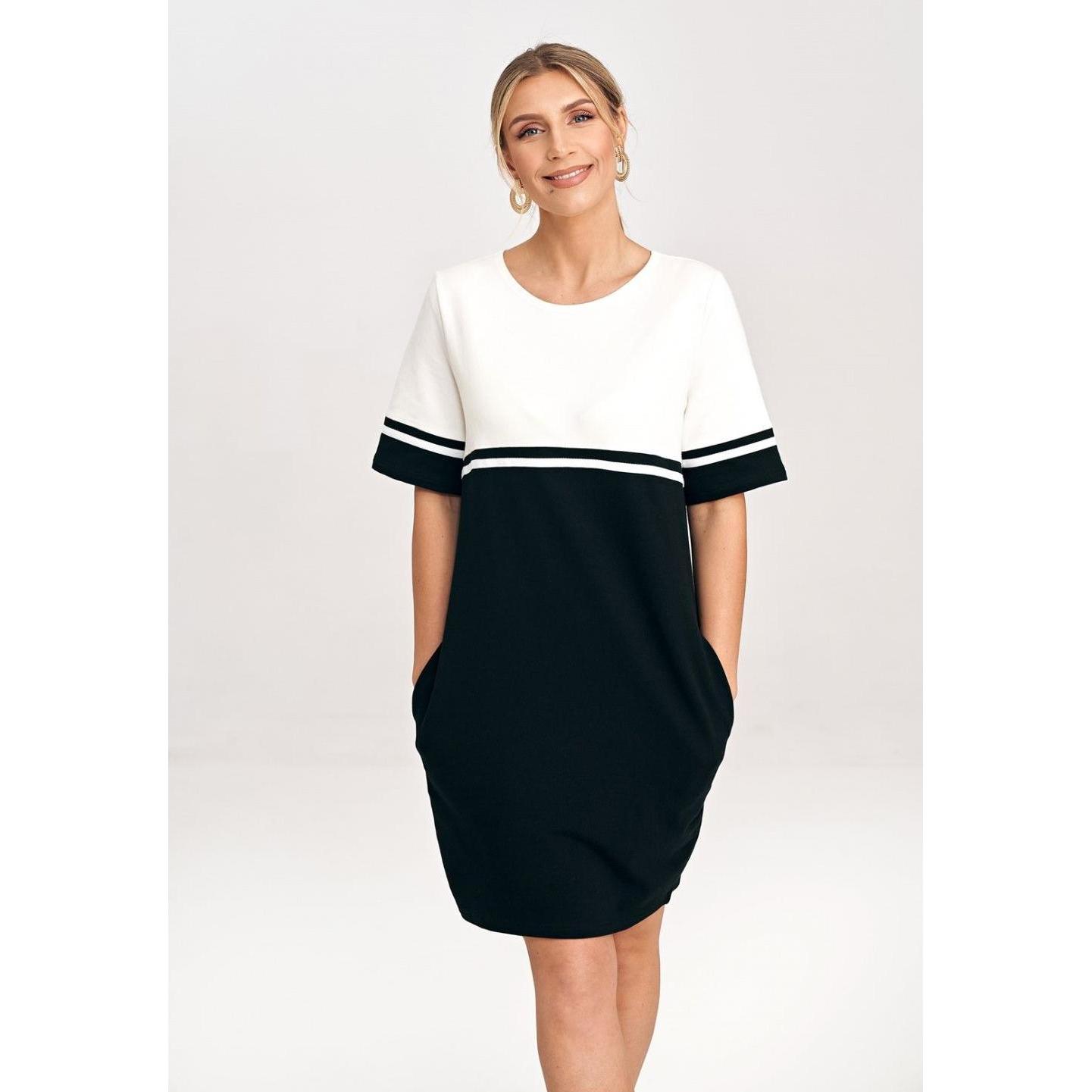 Figl, Damen, Kleider, Alltagskleid model, Schwarz, (L)