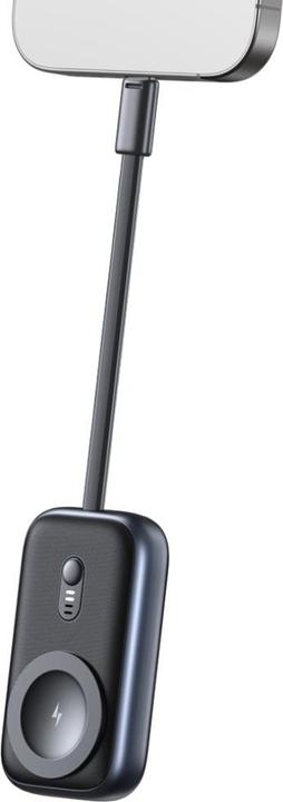 Actual product image Usams Inductive charger for Apple Watch CD245 2-in-1 with 1200mAh powerbank + USB-C cable tarnish (5 W)