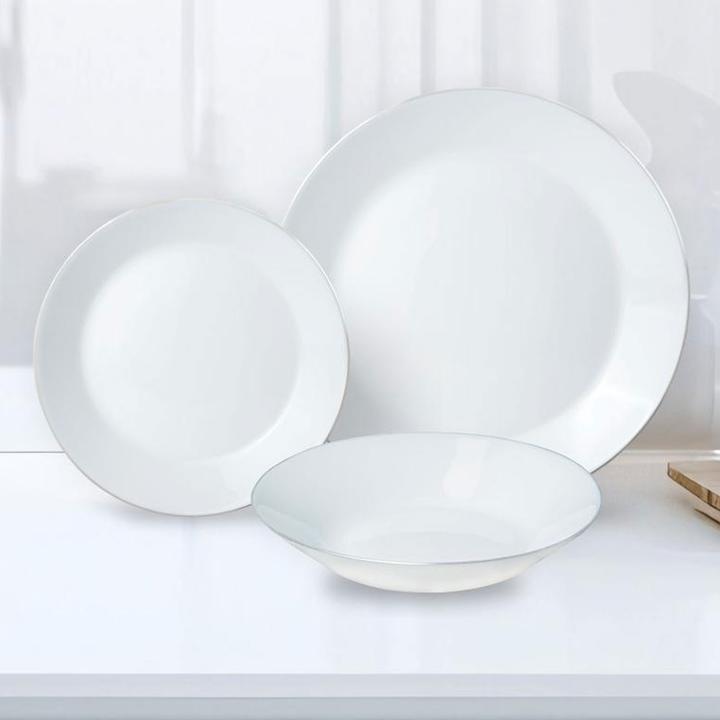 Produktbild Kinghoff Geschirr-Set aus Glas, 18-teiliges (18 Stück)