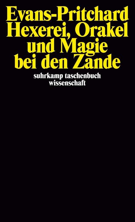 Produktbild Hexerei, Orakel und Magie bei den Zande (Deutsch, 1988)