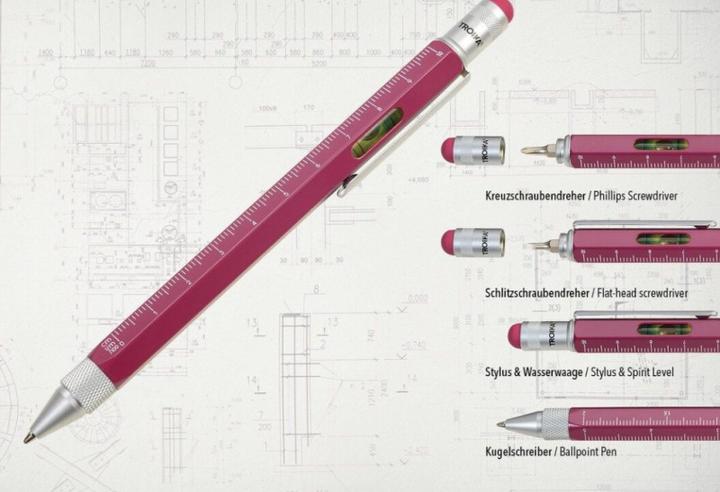 Image du produit Troika Construction Stylo à Bille Lila Orchid (Lila Orchidée)