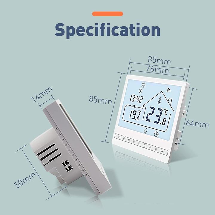 Actual product image Beok controls Room thermostat, 2pcs NON WIFI