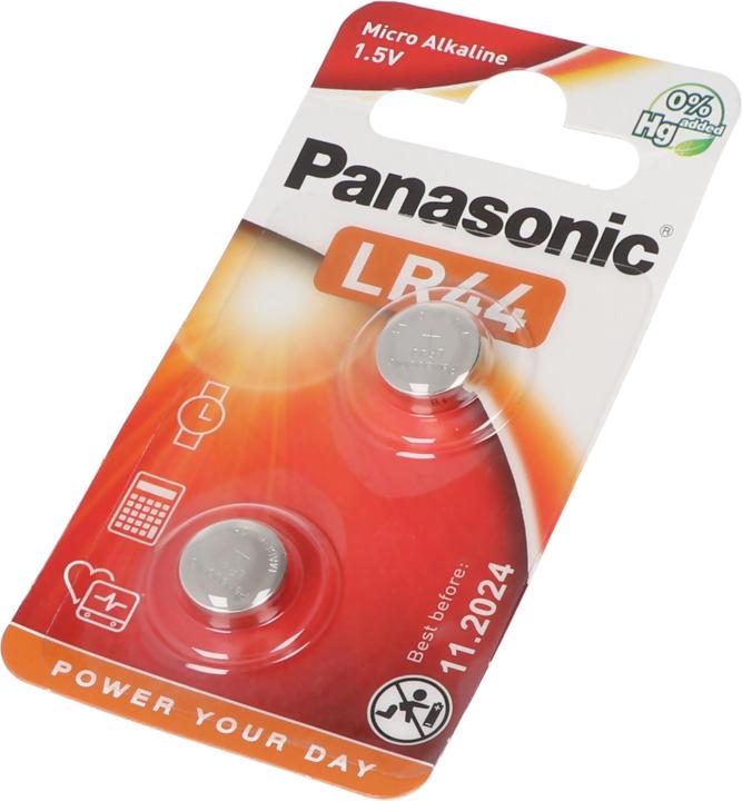 Immagine prodotto Panasonic Micro Alcali LR44 (2 pz., LR44, 120 mAh)