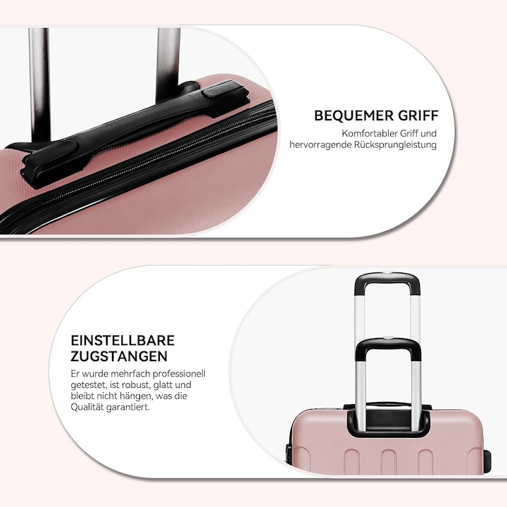 Produktbild Beibye Reisekoffer mit Zwillingsrollen (110 l, L (90 - 115l))