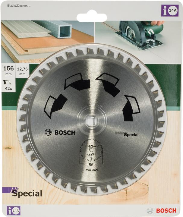Actual product image Bosch Zubehör Circular saw blade SPECIAL Accesso