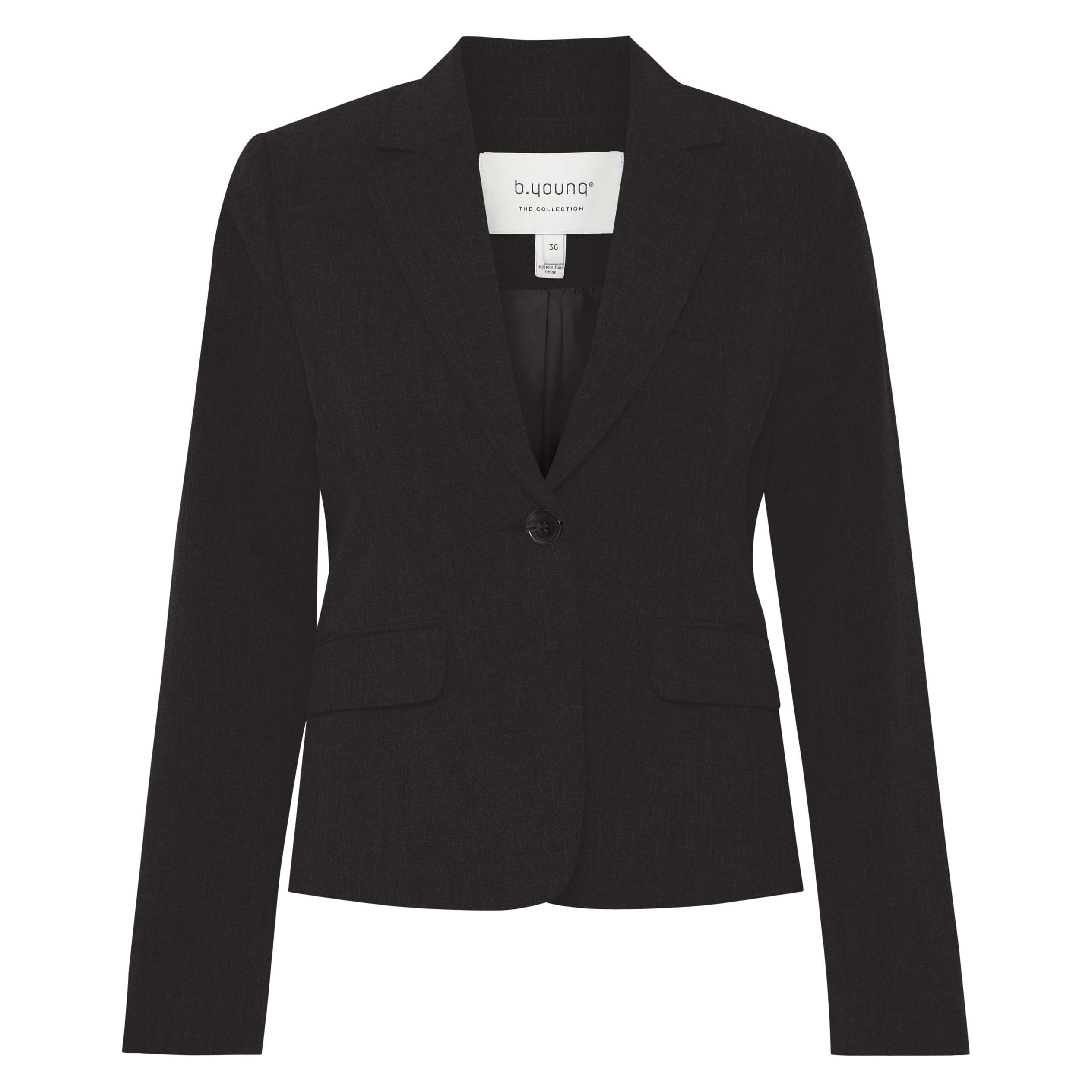 B.young, Vrouwen, Pak, Bydanta Cl Blazer - Dames Blazer - Maat 44, Zwart, (44)