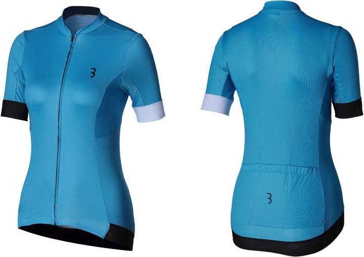 Actual product image BBB Jersey lady short sleeve Omnium scuba blue M (M)