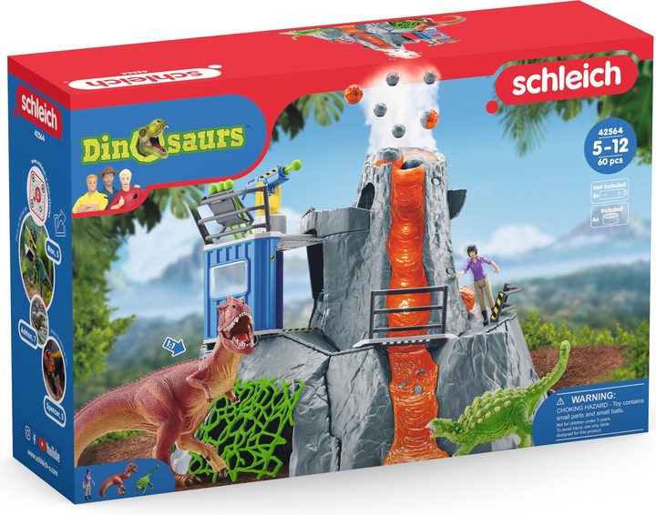Image du produit Schleich Grande expédition volcanique