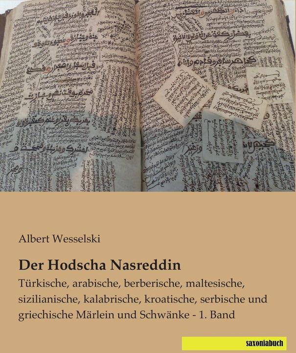 Produktbild Der Hodscha Nasreddin (Deutsch, Albert Wesselski, 2014)