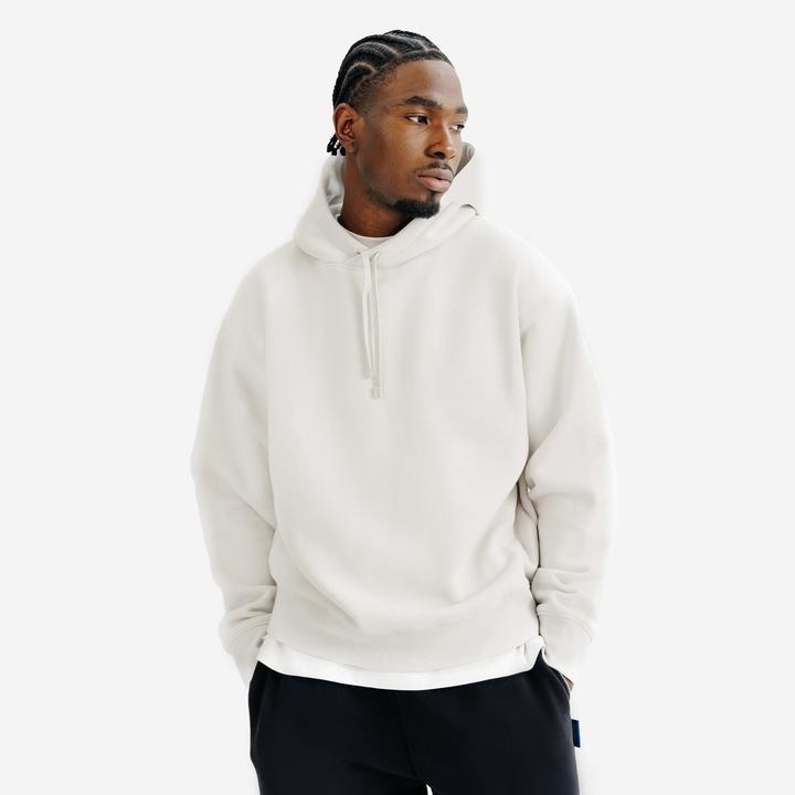 Produktbild Decathlon Sweatshirt Hoodie Herren Oversize - beige (XL)
