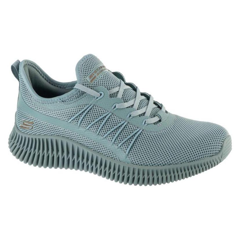 Skechers, Damen, Sneakers, Bobs Geo-New Aesthetics Blau, Blau, (38)