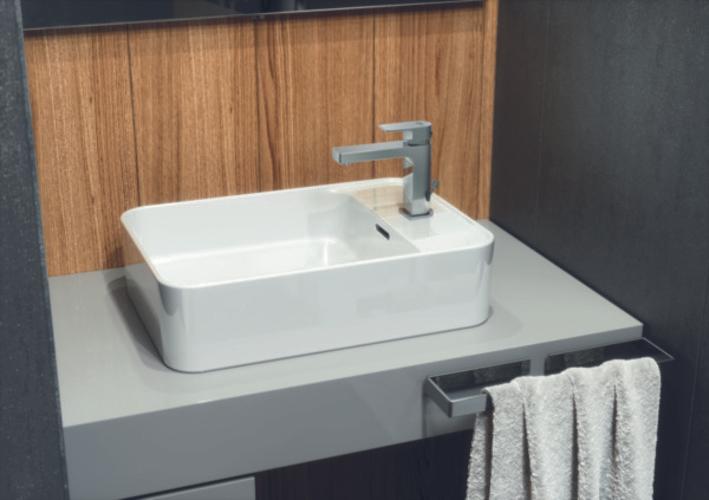 Actual product image Ideal Standard Hand-rinse basin Strada II 45 cm tap hole right T299401 (270 mm, 450 mm)