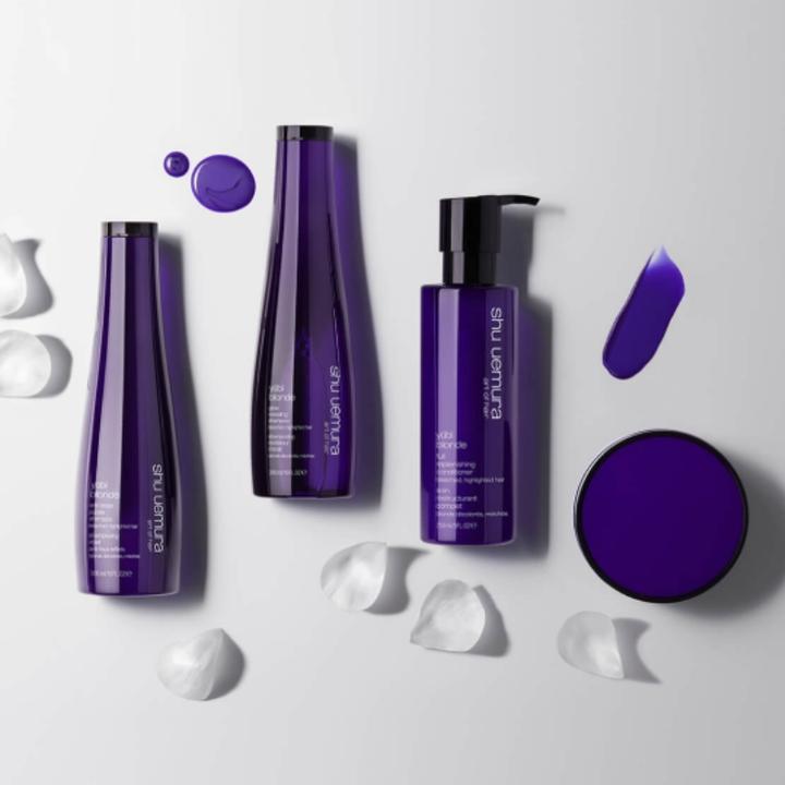 Actual product image Shu Uemura yūbi blonde anti-brass Purple Balm (200 ml)