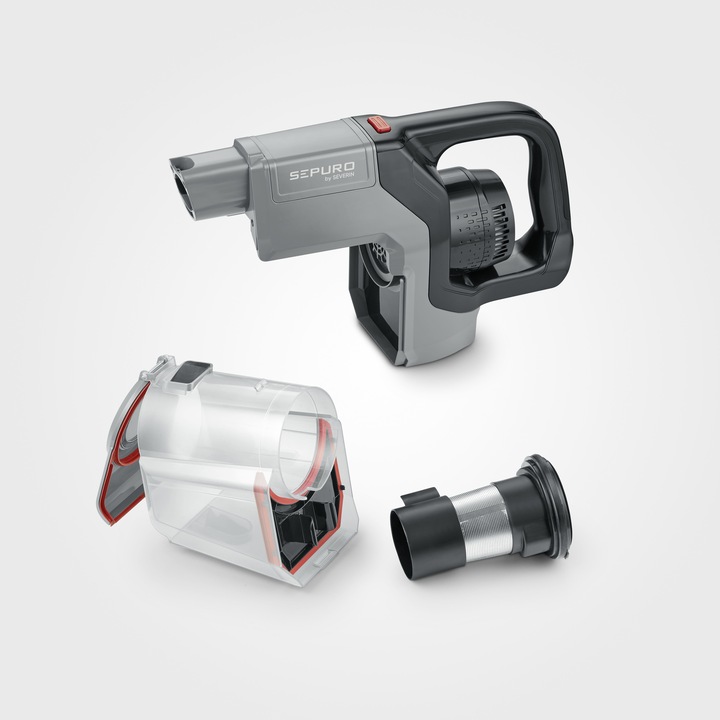 Immagine prodotto Severin HV 7184 Aspirapolvere manuale a batteria 18 V senza sacco, con batteria ricaricabile