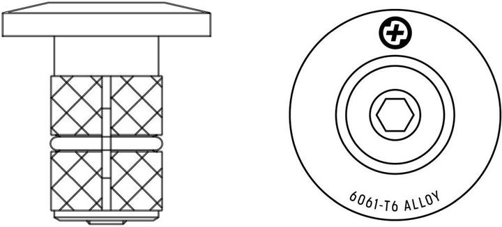 Actual product image Saltplus HQ CNC barend 6061-T6 alloy