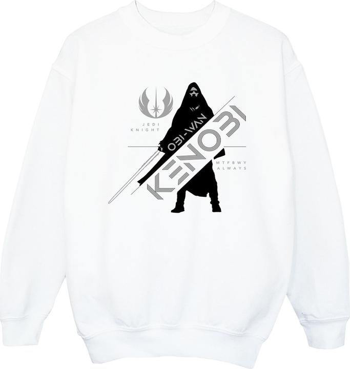 Produktbild Star Wars ObiWan Kenobi Jedi Knight Sweatshirt Mädchen (140, 146)