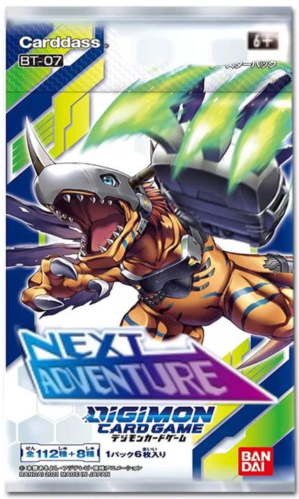 Produktbild Digimon Next Adventure BT07 Booster - Card Game - EN (Englisch, Booster Pack)