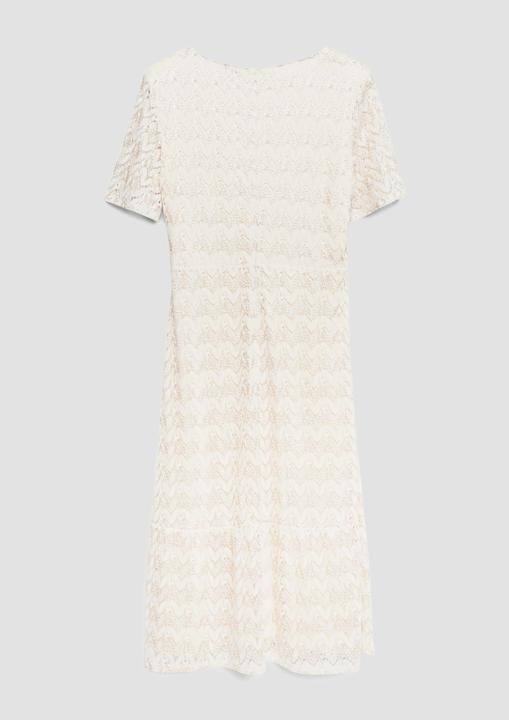 Image du produit s.Oliver Midi-Kleid mit Glitzergarn und Ajourmuster (48)