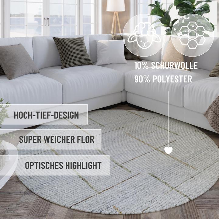 Actual product image Wecon Home Kurzflorteppich Hamptons TWENTYTWO (230 x 80 cm)