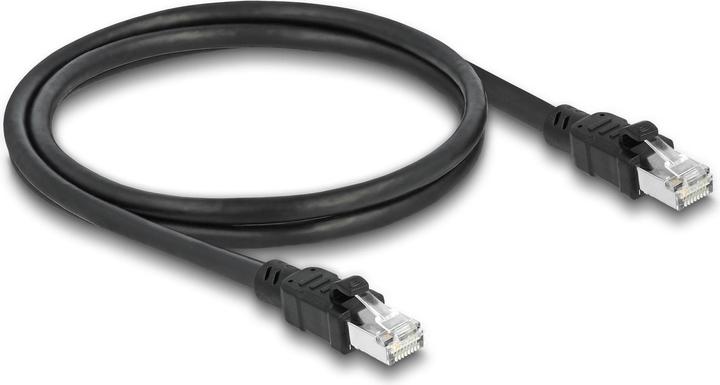 Produktbild Delock Netzwerkkabel RJ45 Cat.6A F/UTP mit innerem Metallmantel 1 m (F/UTP, CAT6a, 1 m)