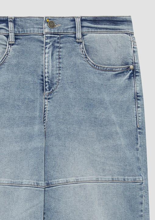 Actual product image S.Oliver Jeans-Hose Jeans Baggy / Relaxed Fit / Mid Rise / Wide Leg / Teilungsnähte (146)