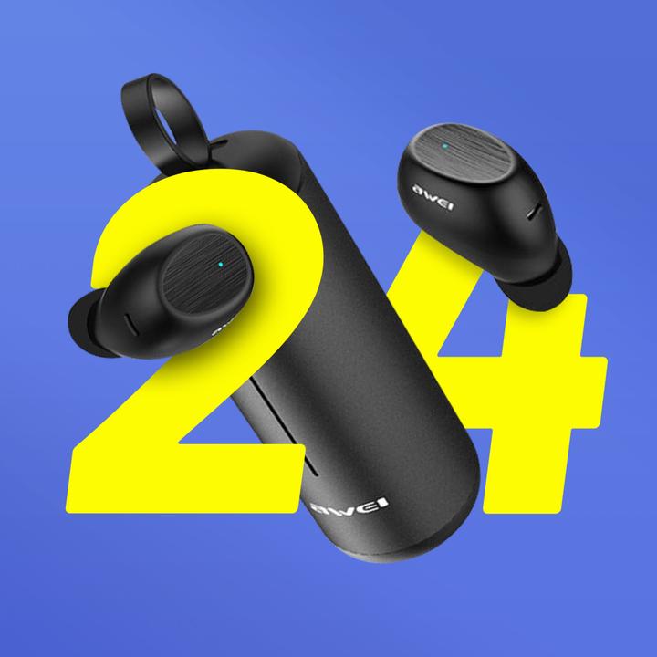 Actual product image Awei Wireless headphones with charging case (ANC, 24 h, Wireless)