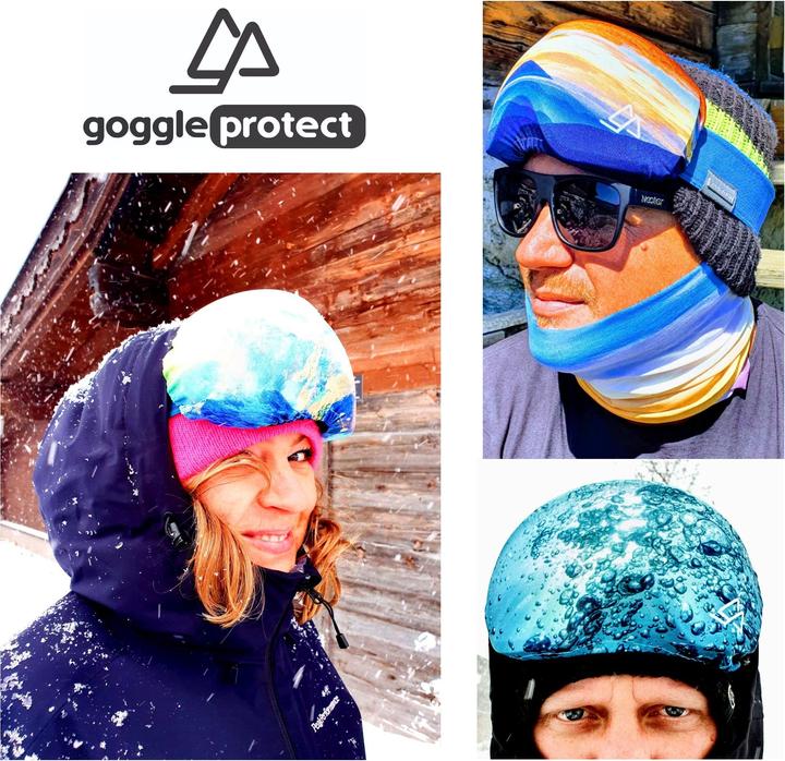 Actual product image Goggle Protect Bubbles (Ski goggle protective cover)