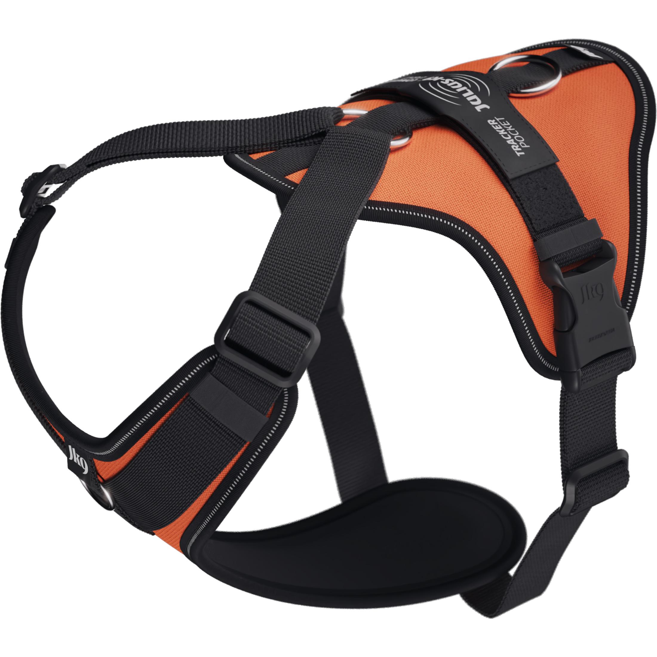 Meilleurs prix pour Julius-K9 K9 Longwalk light sele w/trackerpocket,UV Orange,XL (XL, Chien), Collier + laisse