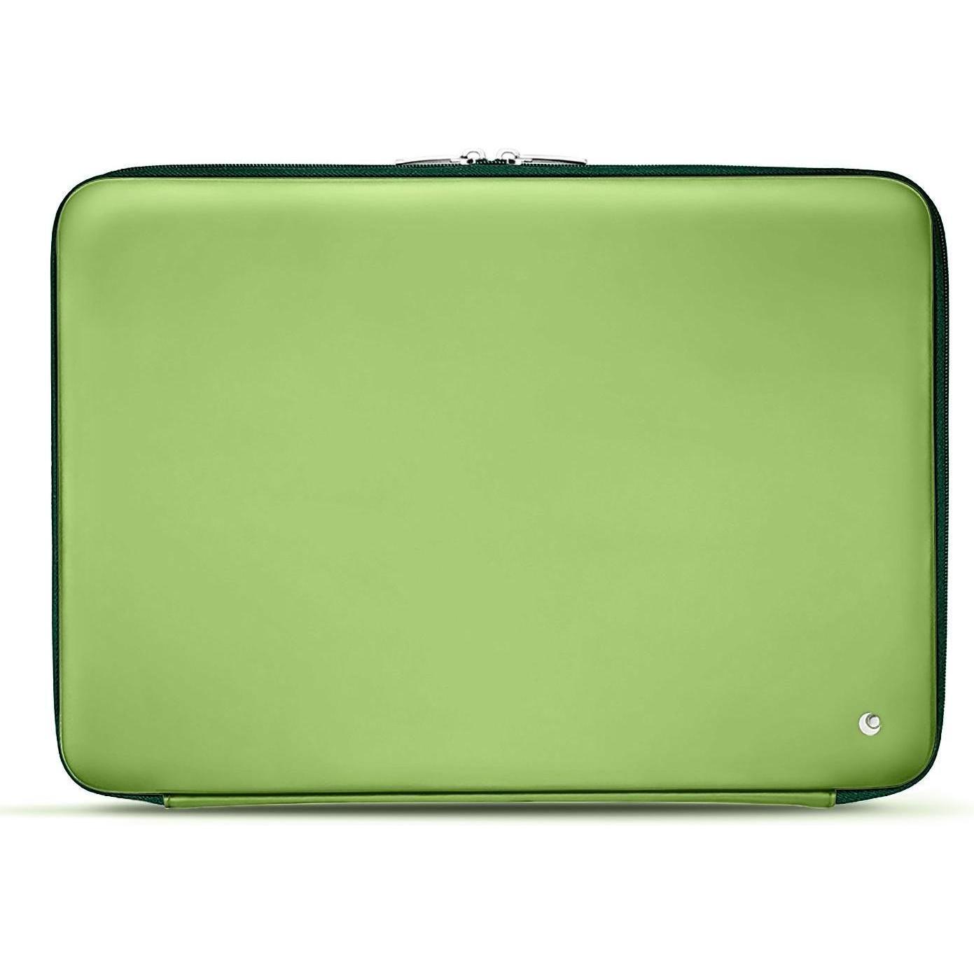 Noreve Lederhülle, Notebooktasche, Grün