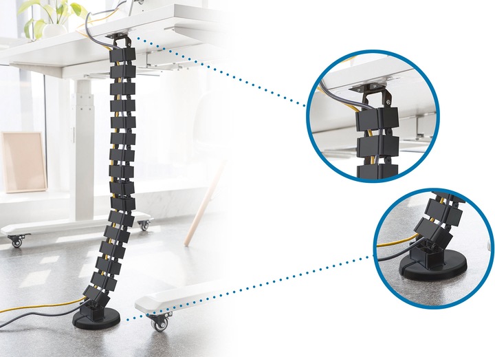 Actual product image Digitus Flexible Cable Routing with Adjustable Length (Cable conduit, 130 cm)