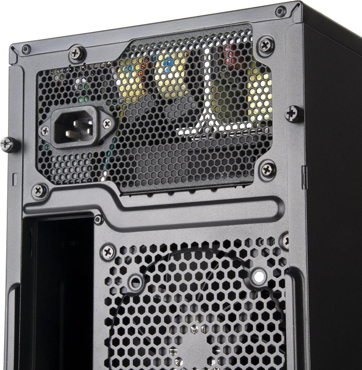 Actual product image Silverstone SST-FA311-B - Fara 311 C383 Tower Computer Chassis with Dual Steel Panel, black (mATX, Mini-ITX)
