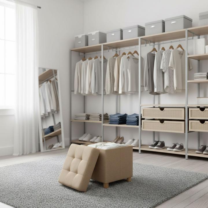 Immagine prodotto Relaxdays Hocker mit Stauraum