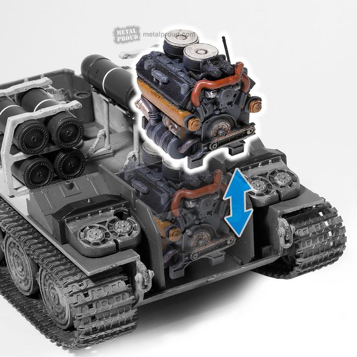 Actual product image Forces of Valor German Sturmmörserwagen 606/4 m.38cm Sturmtiger