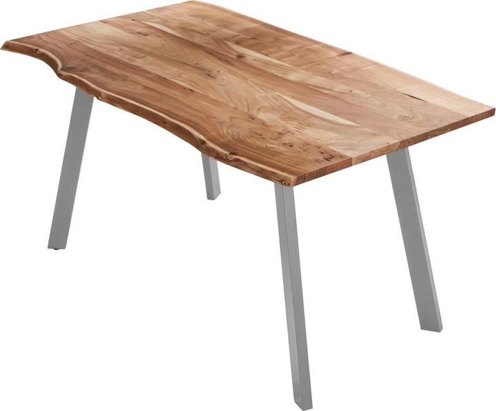 Image du produit SAM LAXMI Baumkante massiv Akazie (140 x 80 x 77 cm)