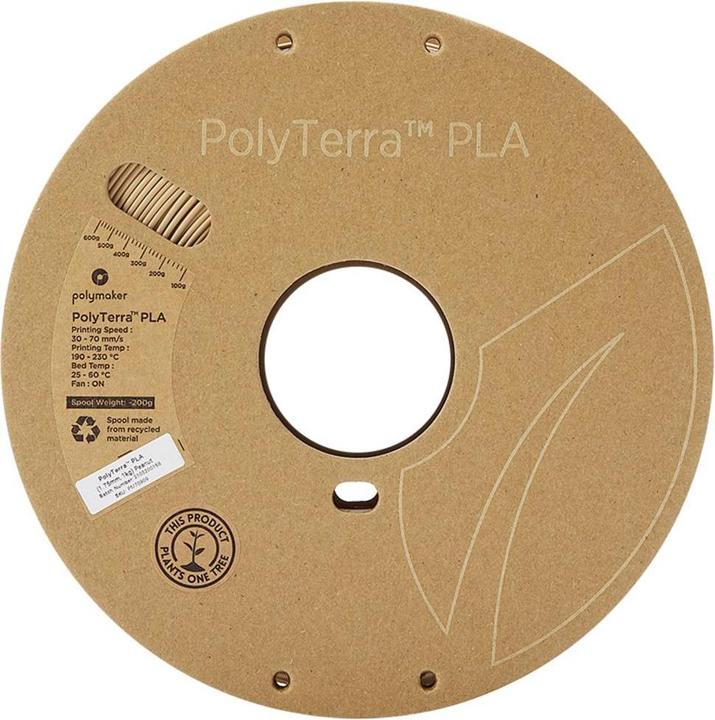 Image du produit Polymaker Polyterra (PLA, 1.75 mm, 1000 g, Marron)
