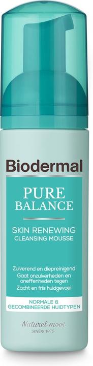 Bioderma Biodermal Pure Balance Skin Renewing Cleansing Mousse - Gesichtsreinigung - Facial Cleansing Mousse (Reinigungsmousse, 150 ml)