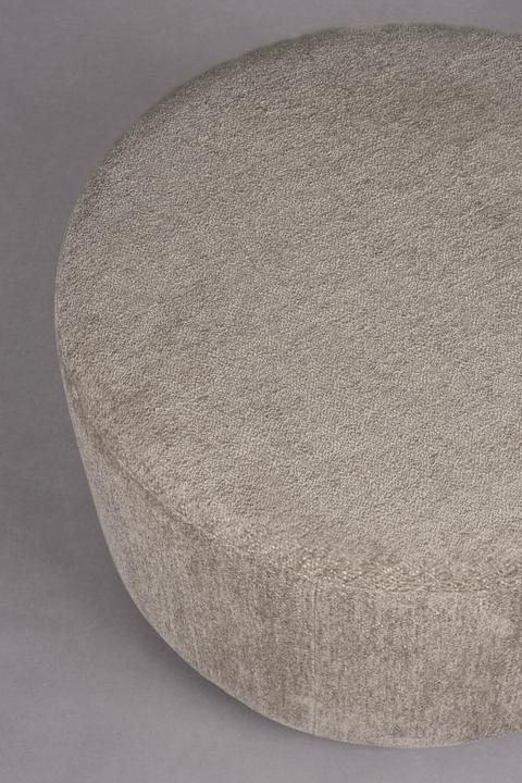 Image du produit Dutchbone Rocca Pouf Cappuccino