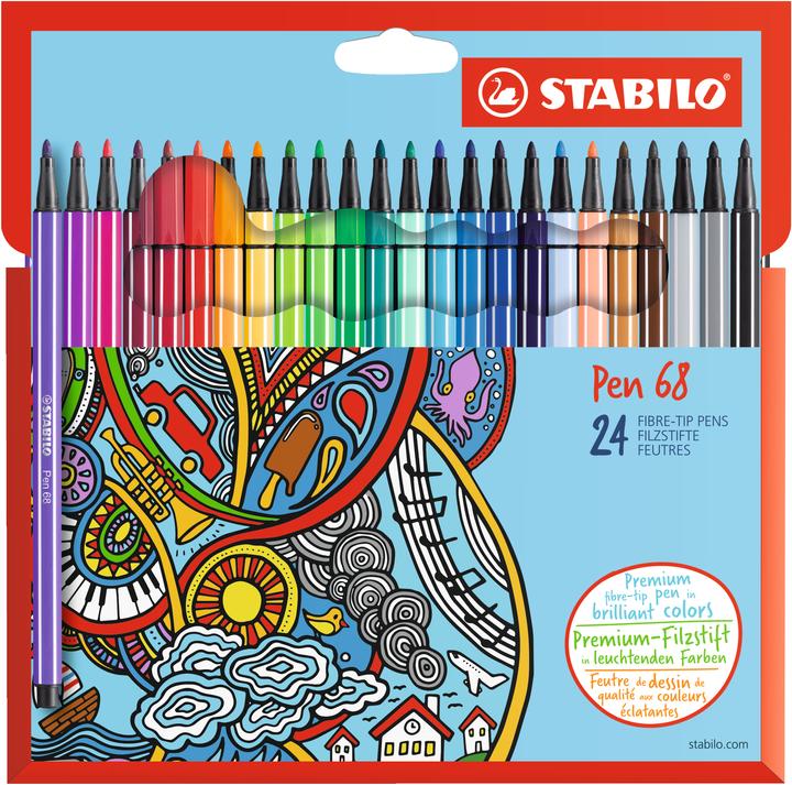 Image du produit STABILO Pen 68 (24 x)