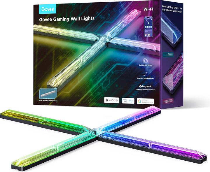 Productafbeelding Govee Gaming wandlamp (100 lm)