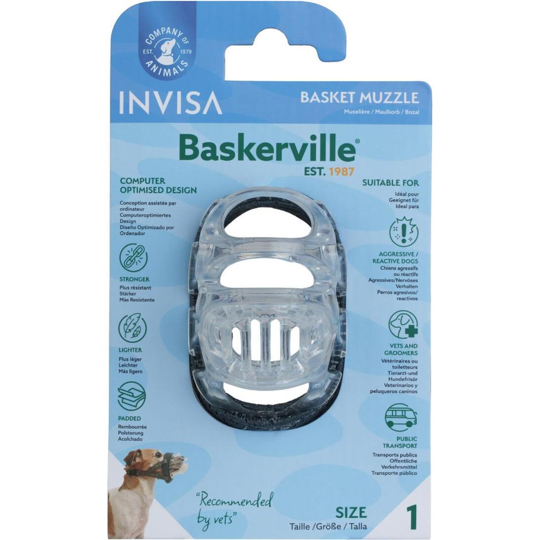 Muselière Company of Animals Transparent Taille 1