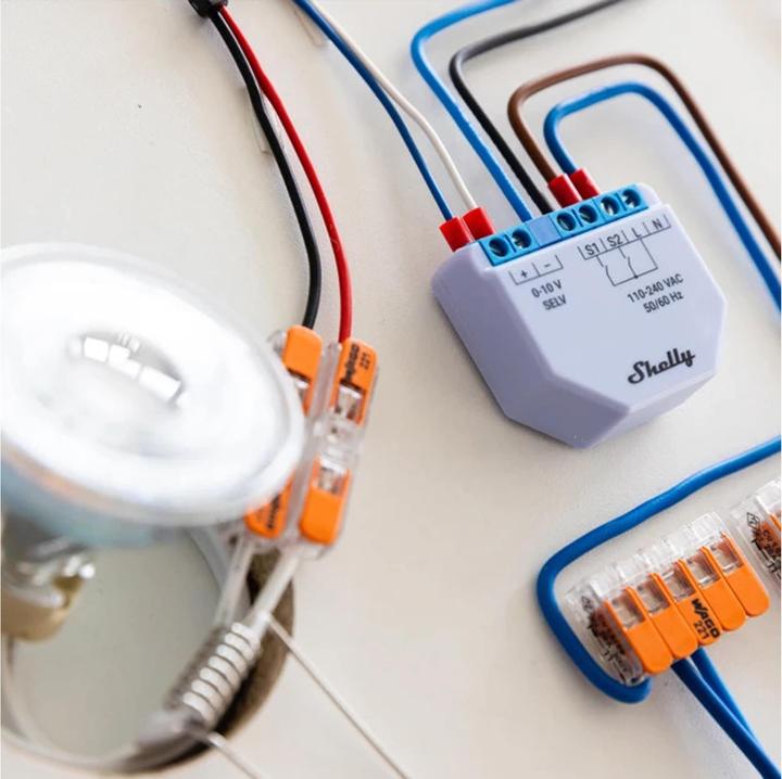 Image du produit Shelly Plus Variateur 0-10V (Actionneur de commutation)