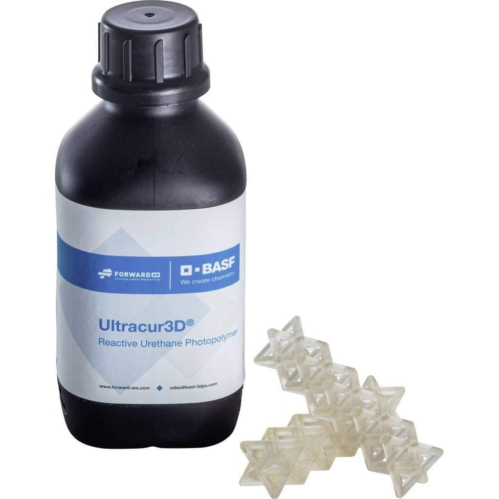 Basf Ultracur3D ST 80 Transparent 1.000g (Transparent, 1000 g), Resin, Transparent
