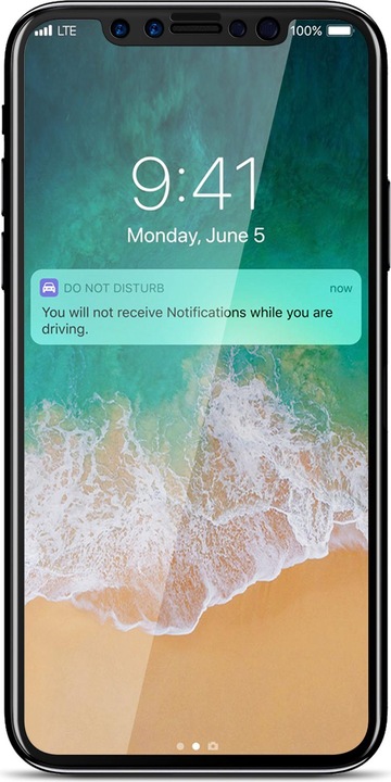 Avizar Pellicola di protezione dello schermo, vetro di protezione del display (1 Pezzo/i, Apple iPhone XS)