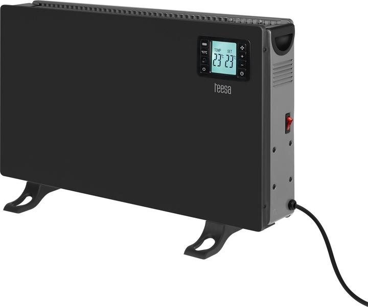 Actual product image Teesa Convector heater black