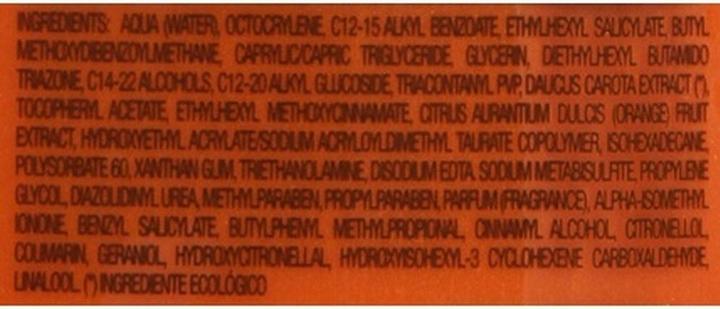 Nährwerte und Zutaten Ecran SUN LEMONOIL leche protectora SPF30 vapo 200 ml (Sonnenspray, SPF 30, 200 ml)